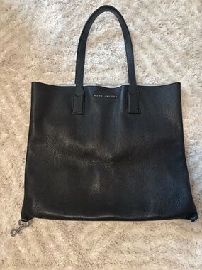 Marc Jacobs Leather Wingman Tote